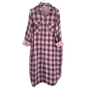 CP Shades x Free People Plaid Maxi Top Dress Size Medium